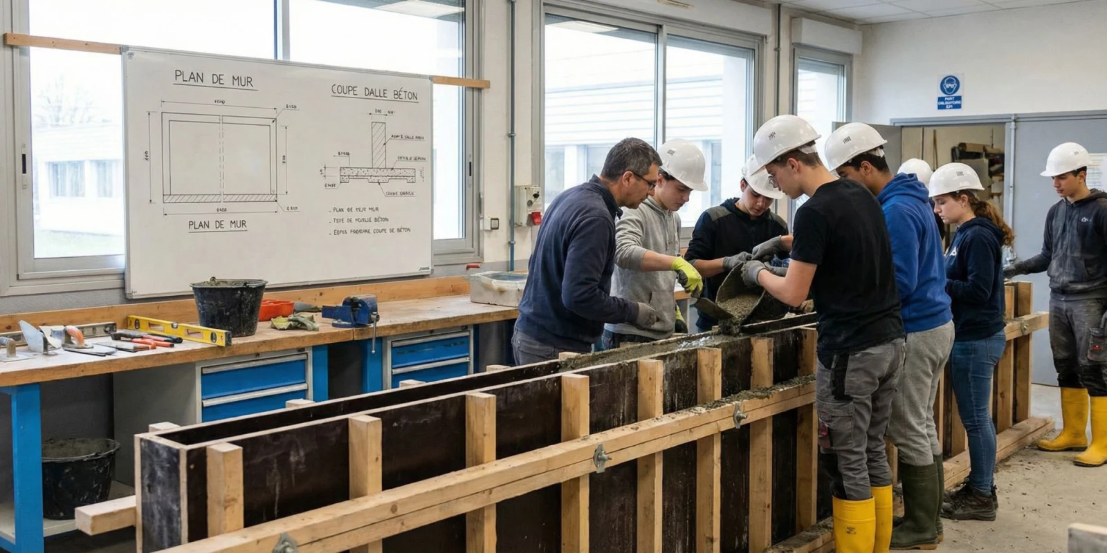 Projets Pratiques en Bac Pro TBORGO : Exemples de Réalisations Concrètes sur Chantier